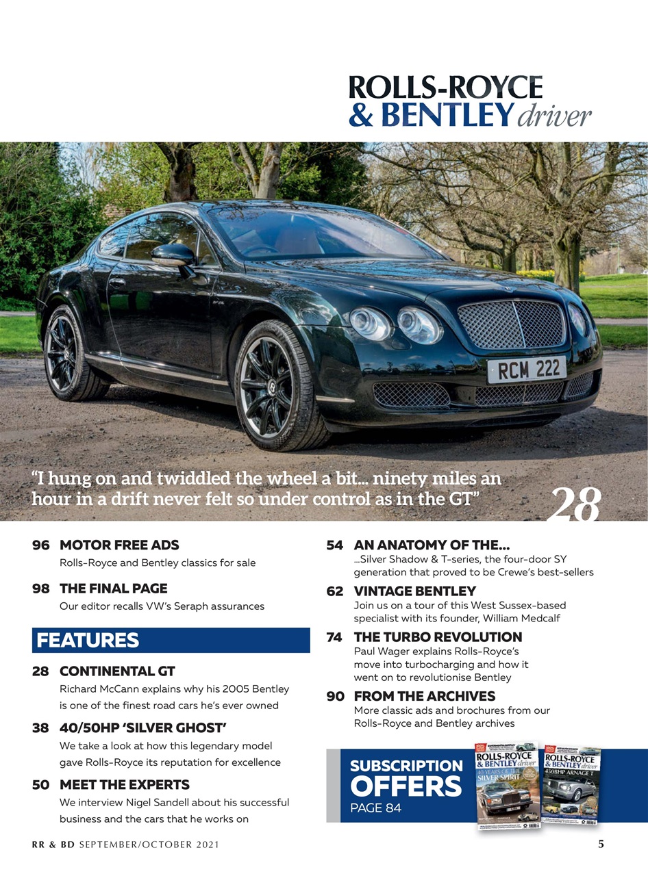 Rolls-Royce & Bentley Driver Preview Pages