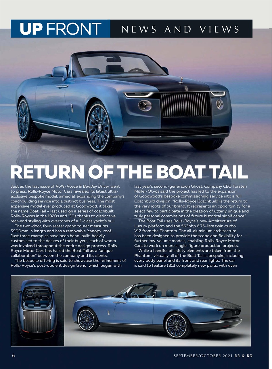 Rolls-Royce & Bentley Driver Preview Pages