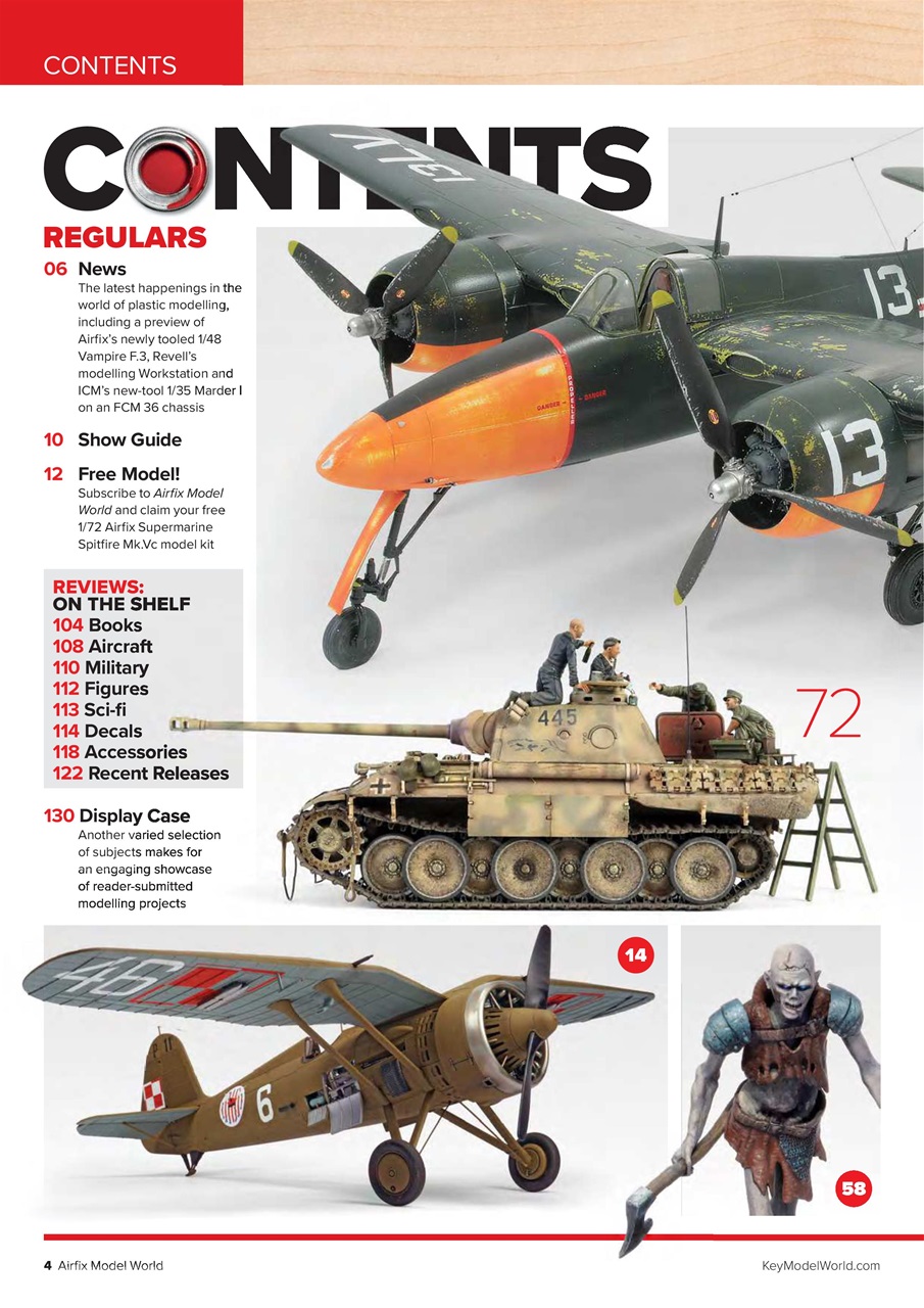 Airfix Model World Preview Pages