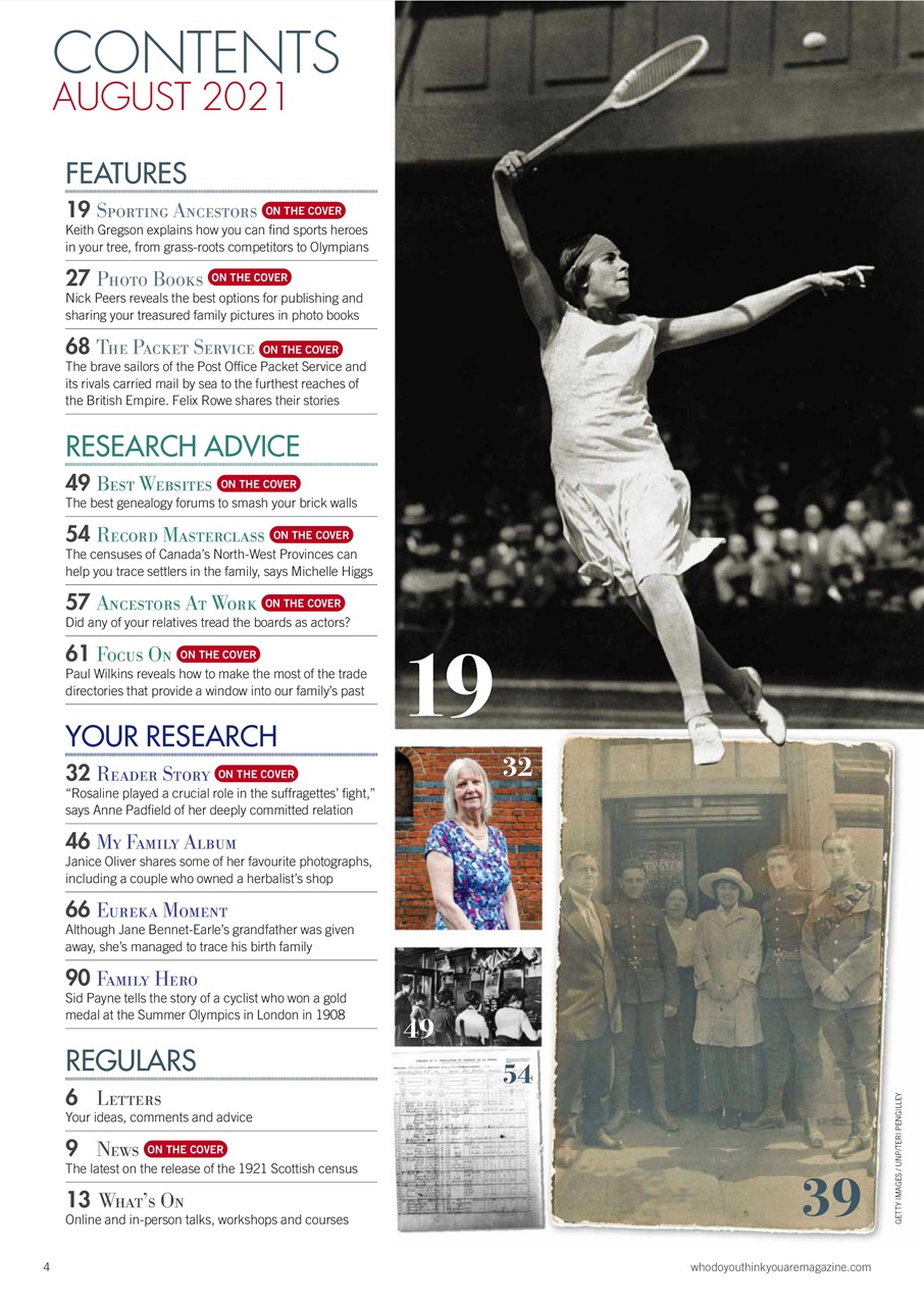 Who Do You Think You Are? Preview Pages