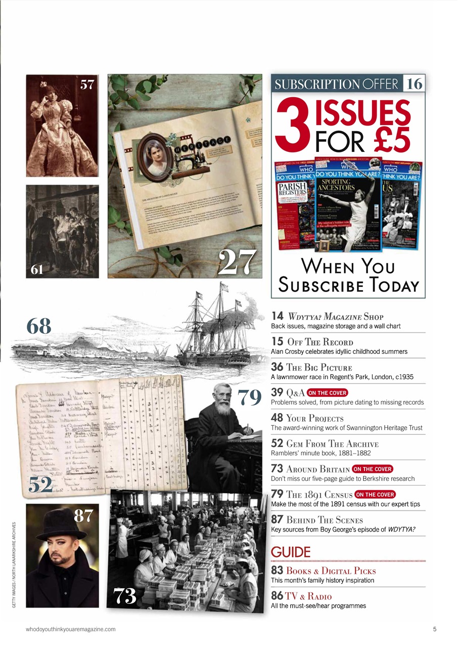 Who Do You Think You Are? Preview Pages