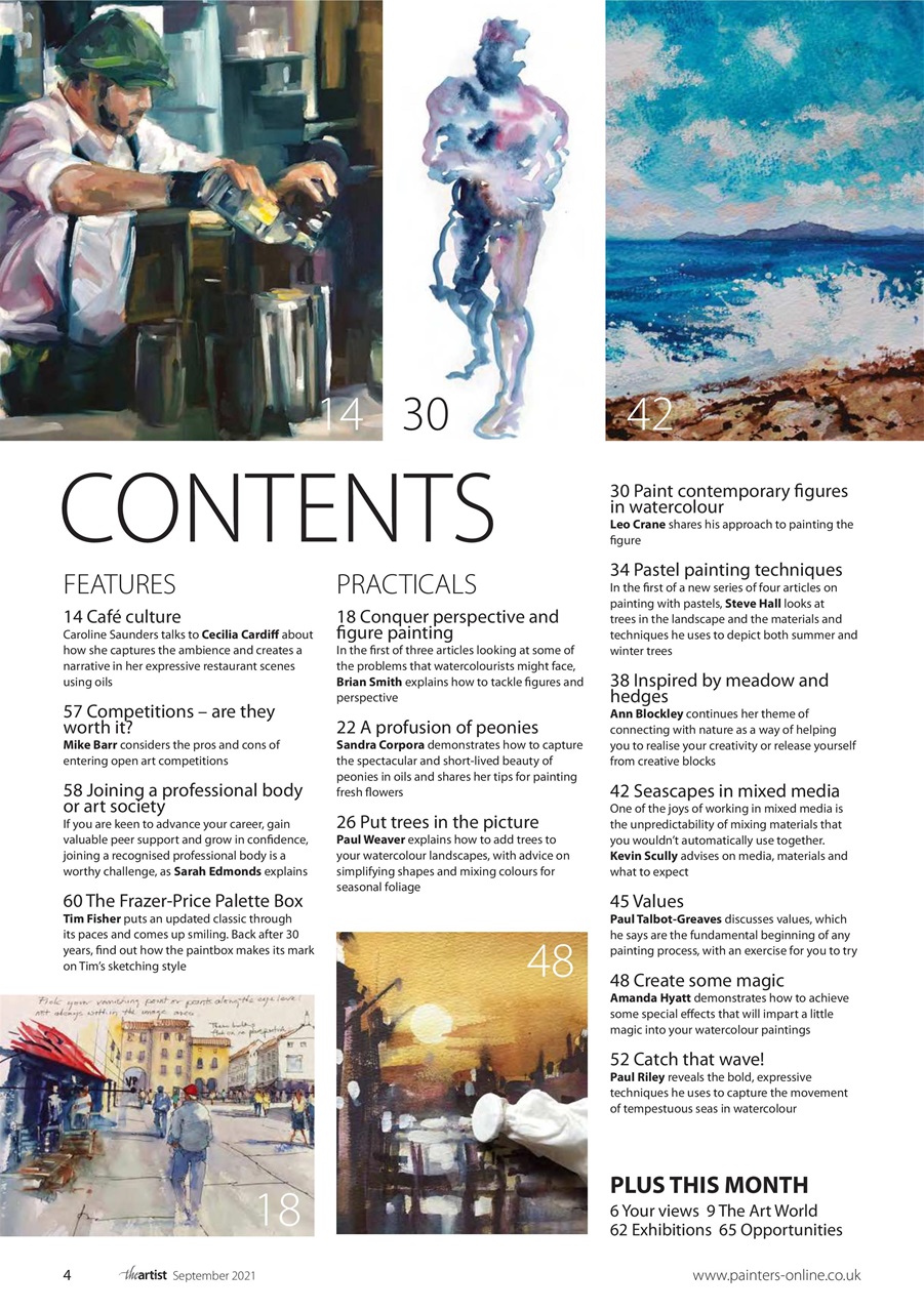 The Artist Preview Pages