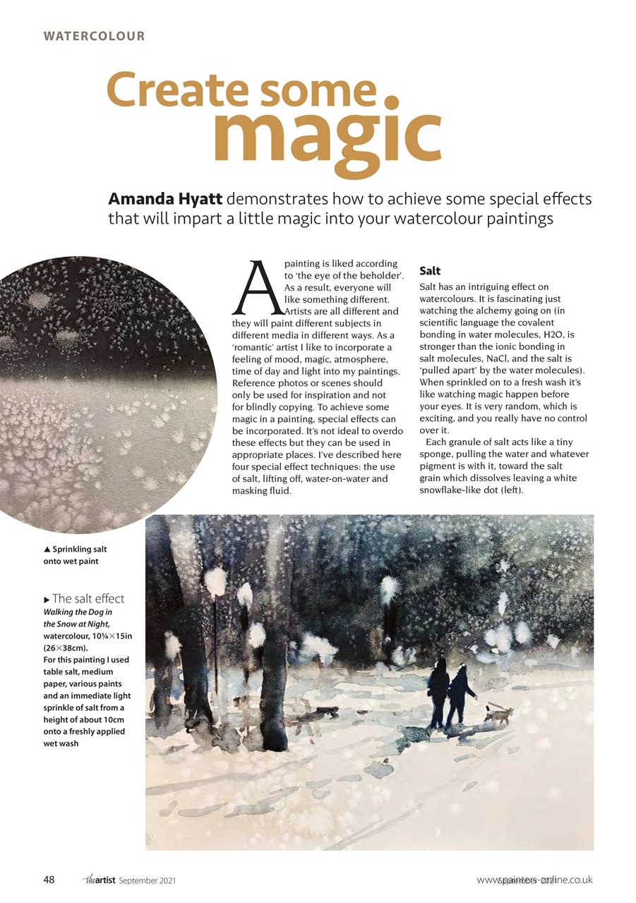 The Artist Preview Pages