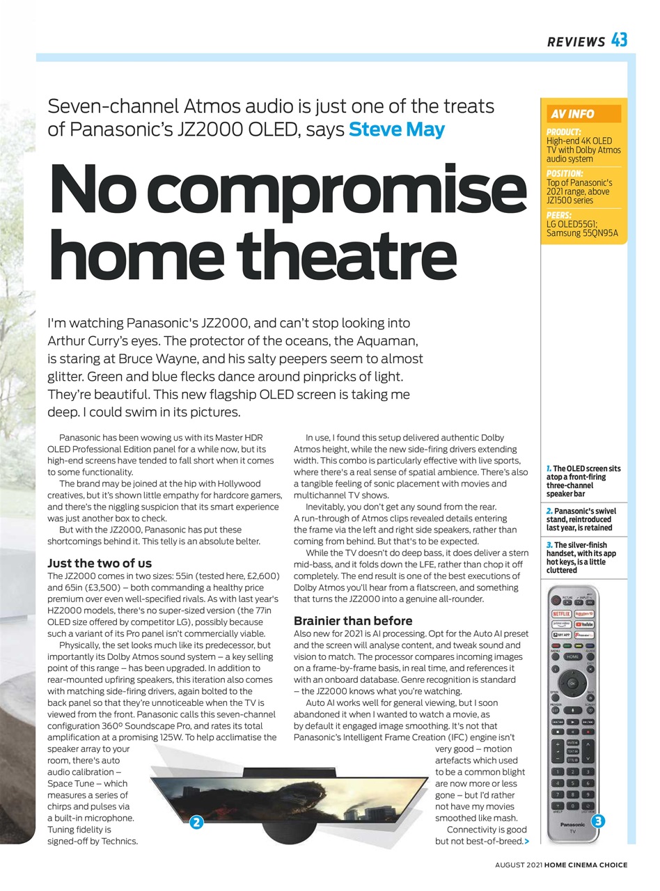 Home Cinema Choice Preview Pages