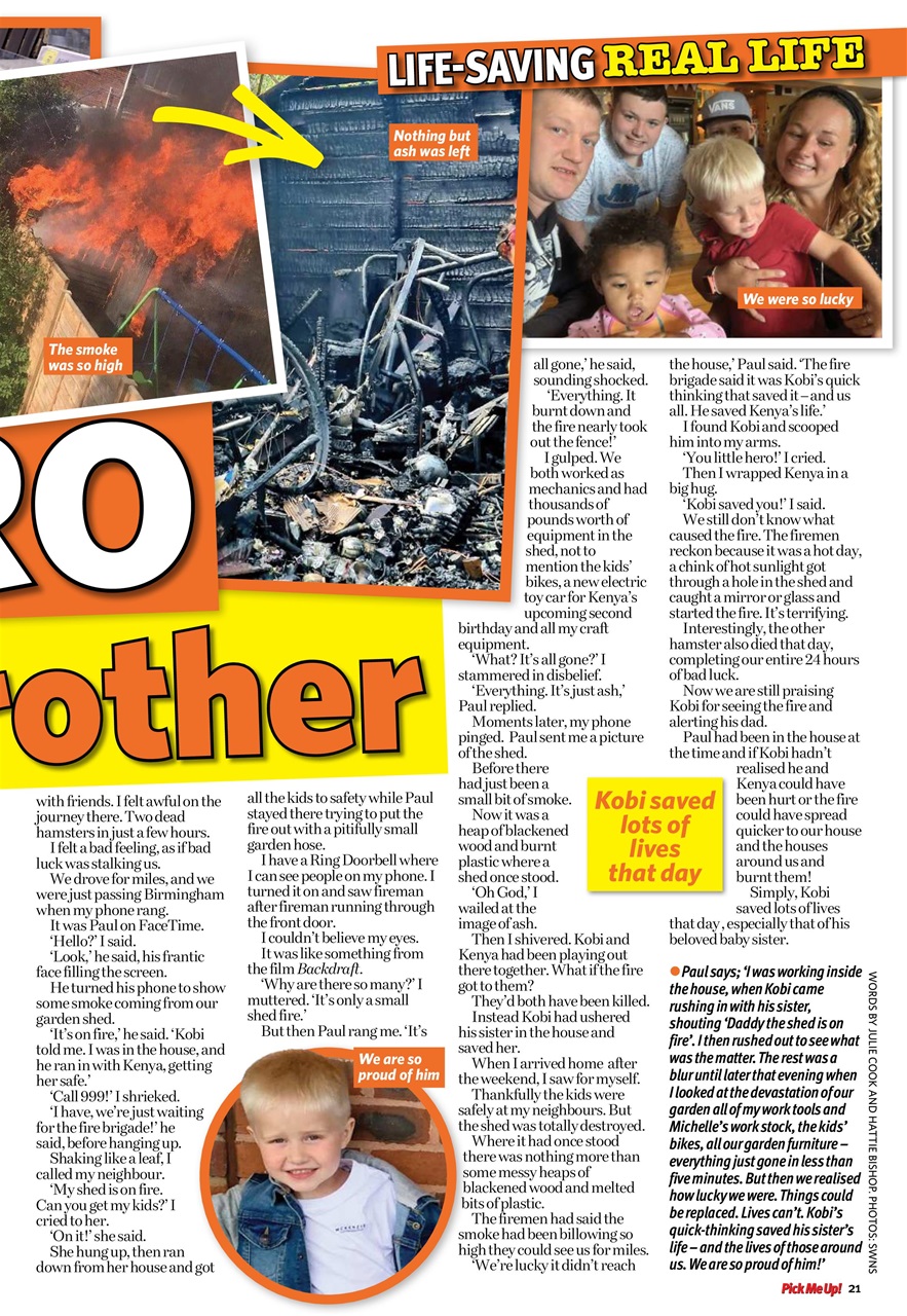 Pick Me Up Preview Pages