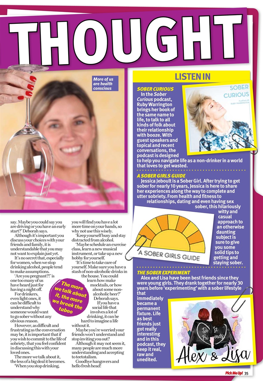 Pick Me Up Preview Pages