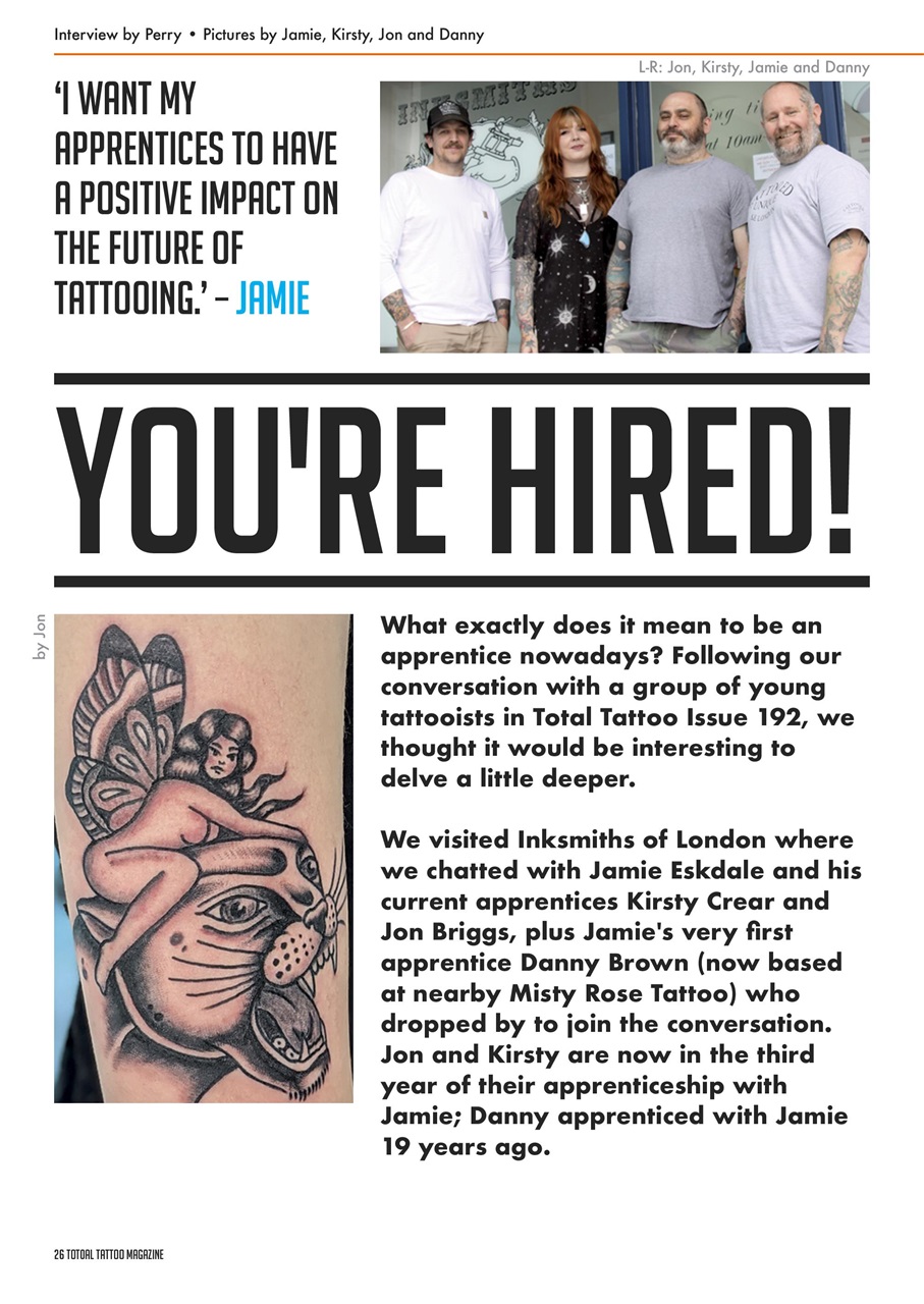 Total Tattoo Preview Pages