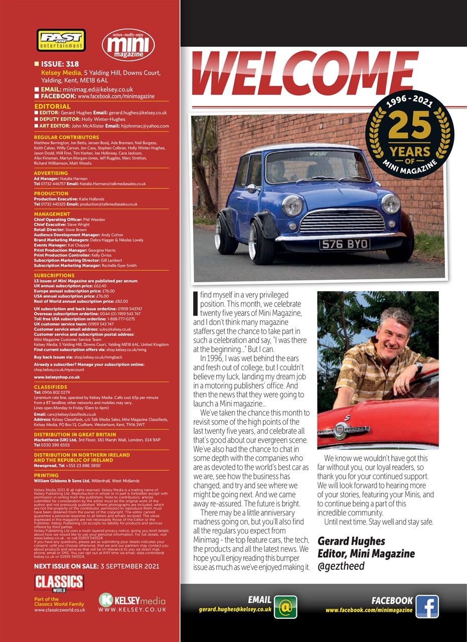 Mini Magazine Preview Pages