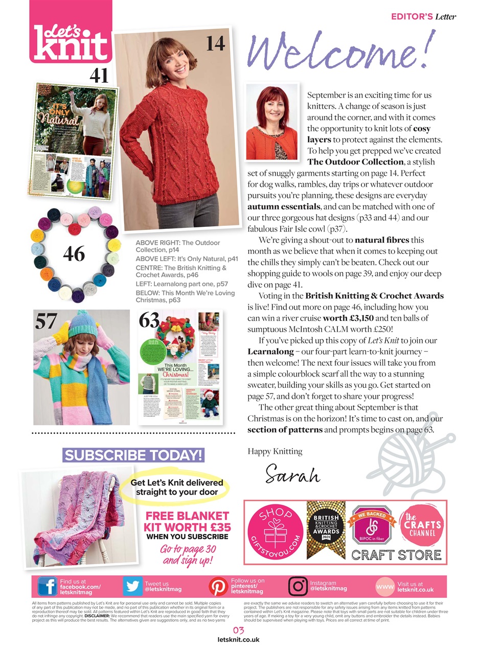 Let's Knit Preview Pages