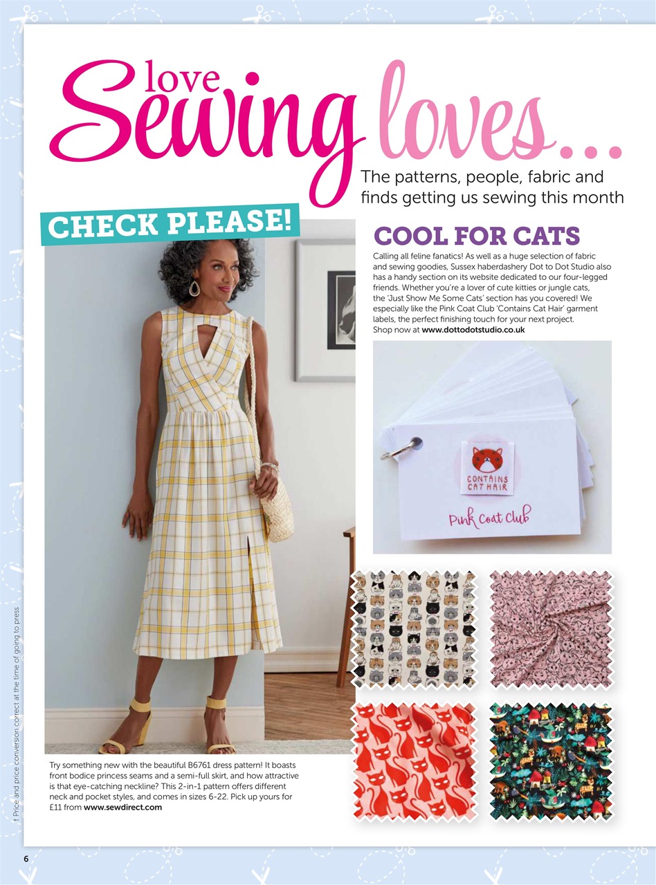 Love Sewing Preview Pages