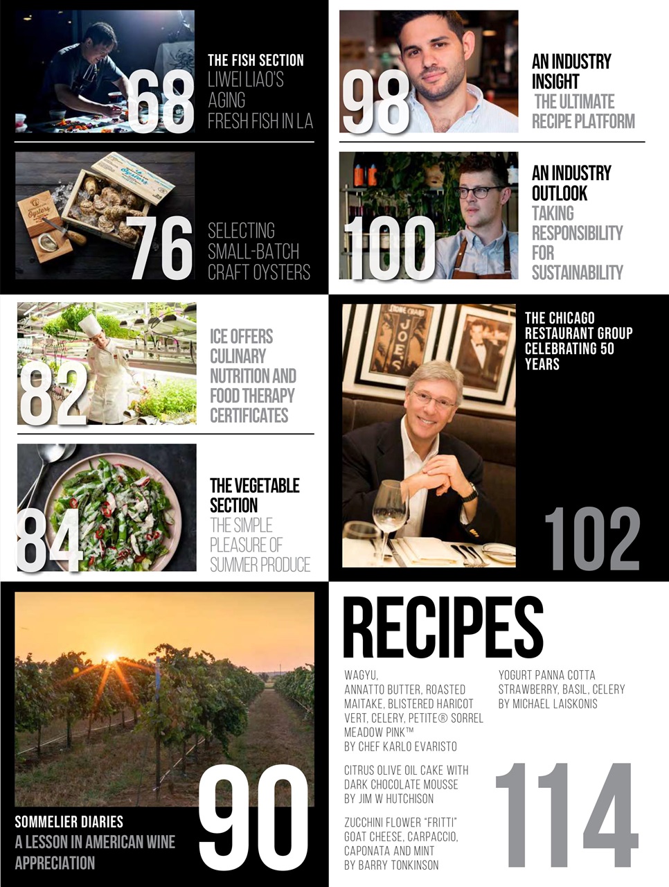 Chef & Restaurant USA Magazine Preview Pages