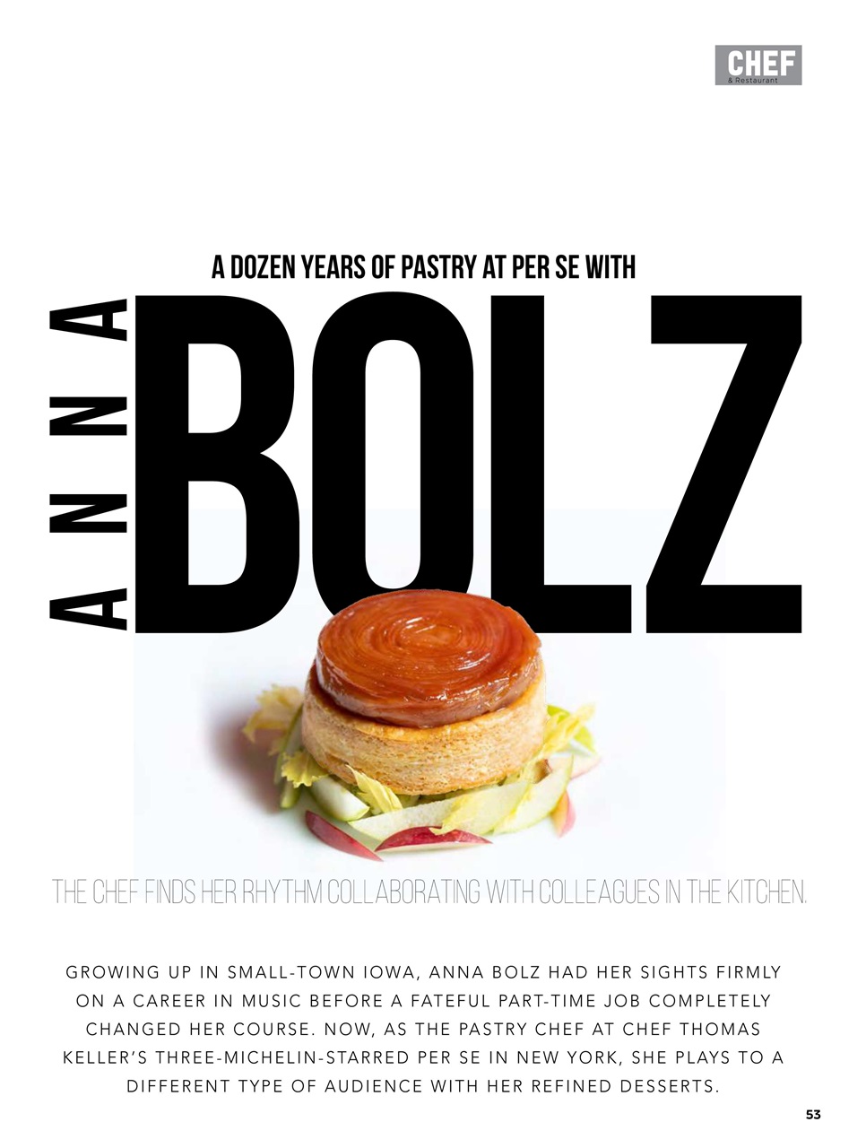 Chef & Restaurant USA Magazine Preview Pages