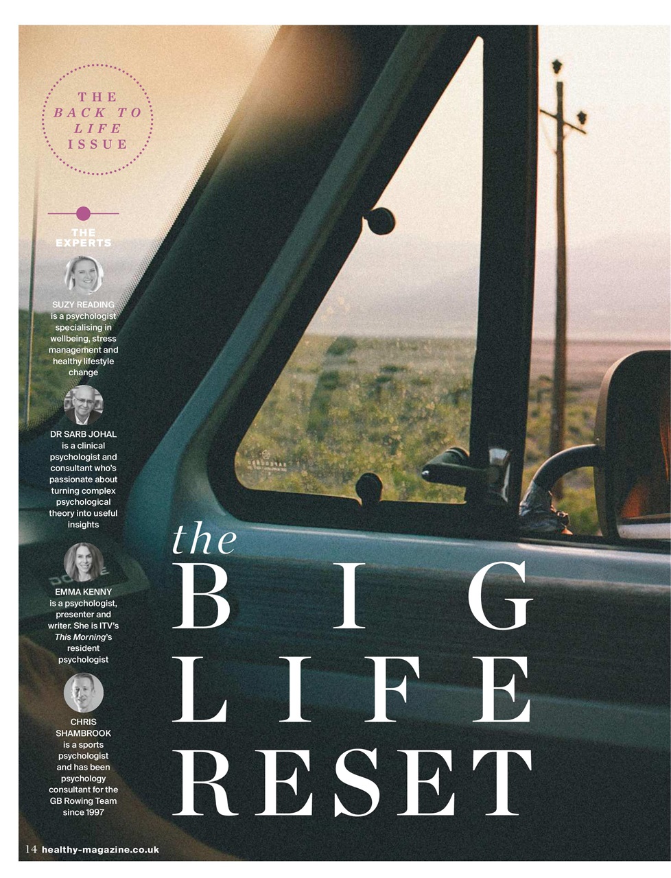 Healthy Magazine Preview Pages