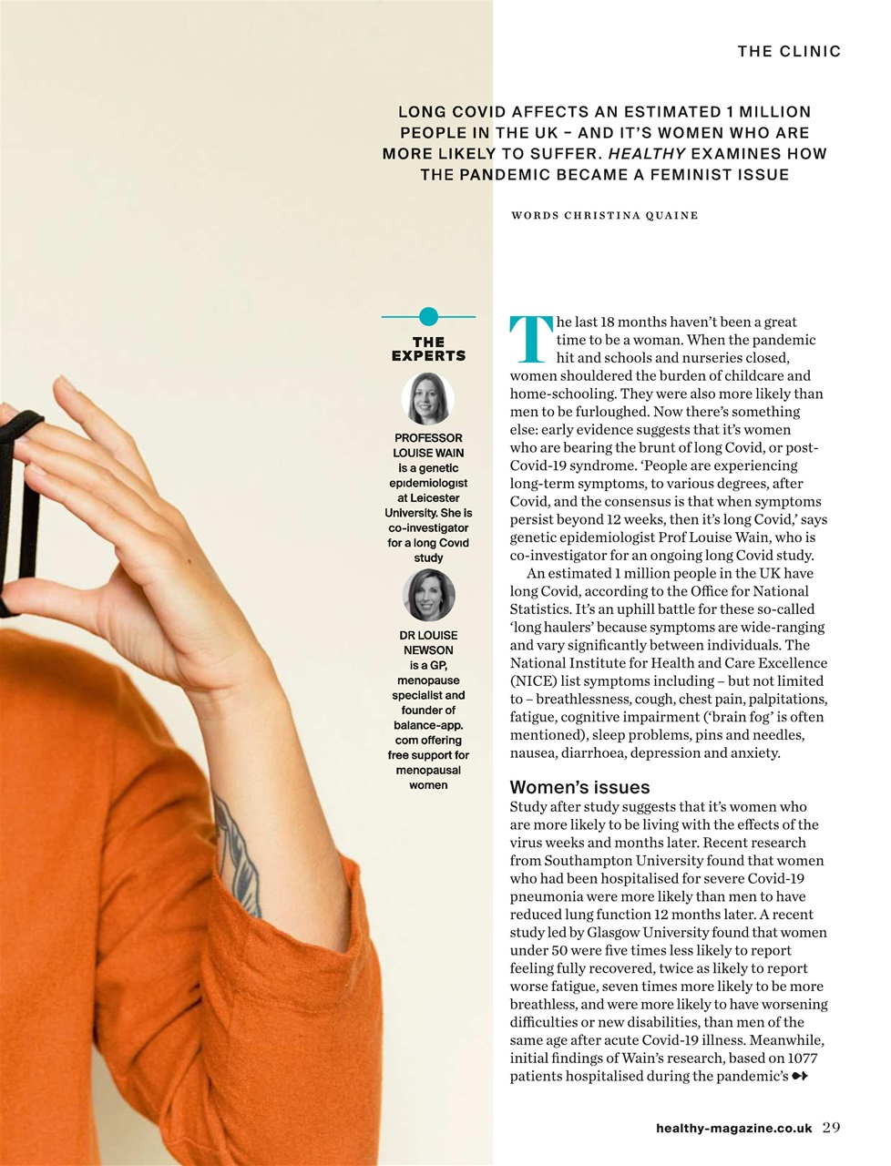 Healthy Magazine Preview Pages