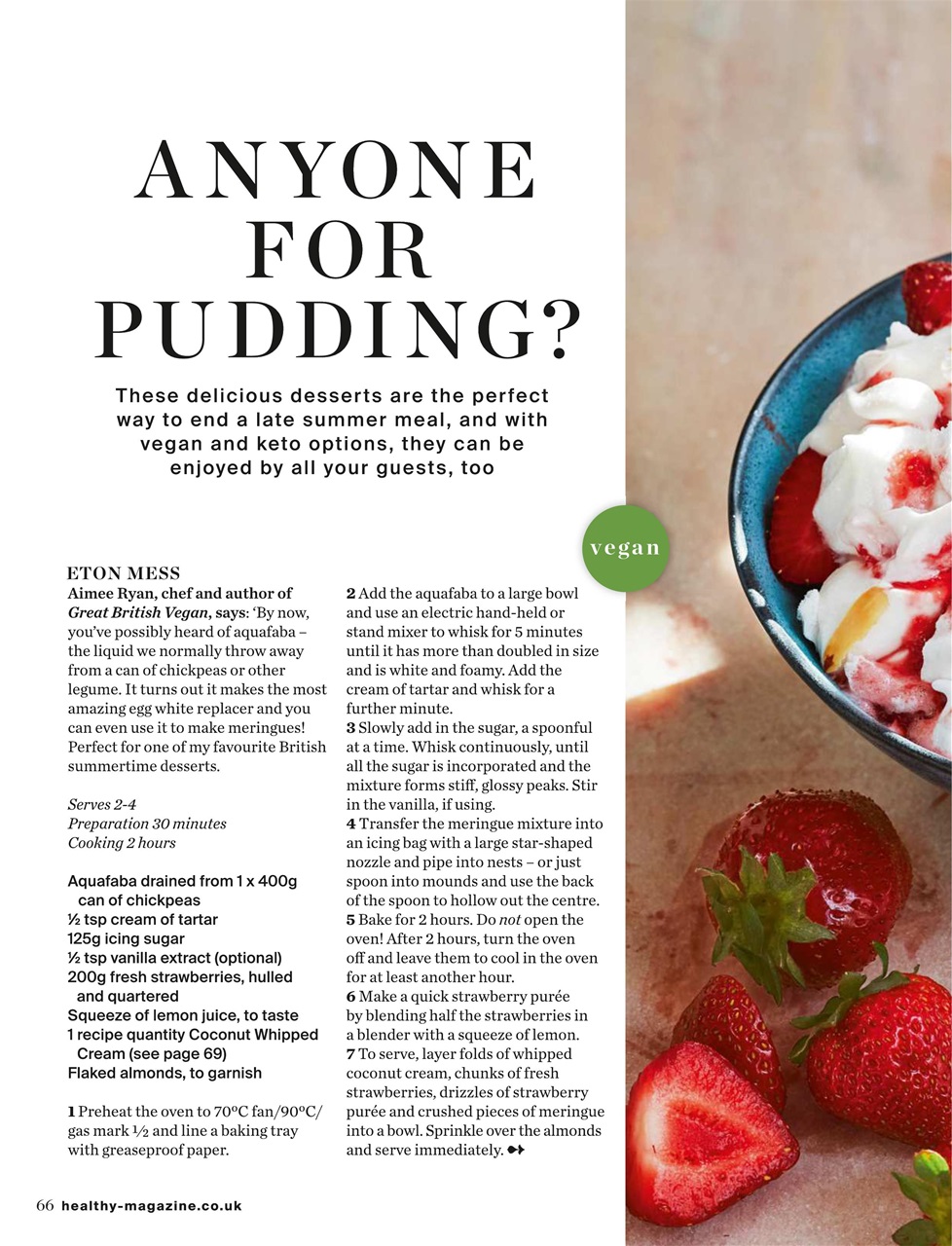 Healthy Magazine Preview Pages