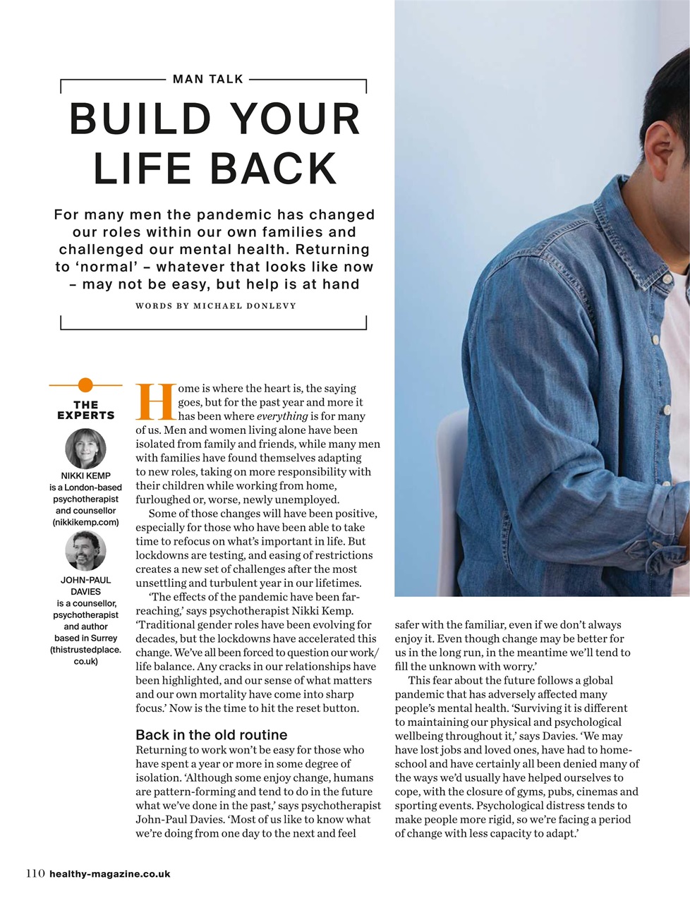 Healthy Magazine Preview Pages