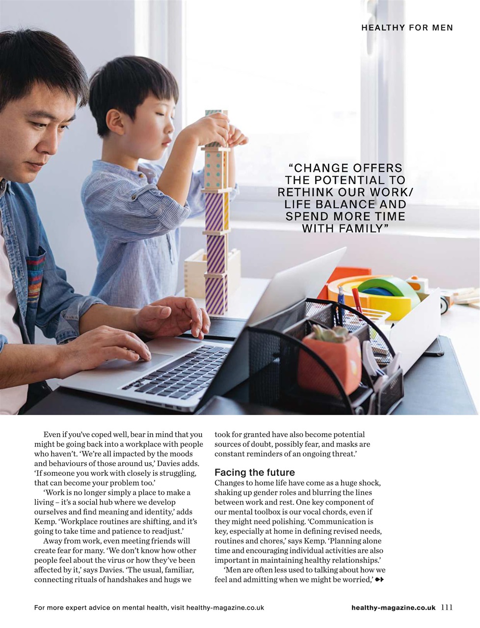 Healthy Magazine Preview Pages