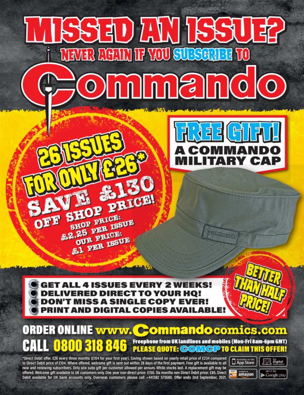 Commando Preview Pages