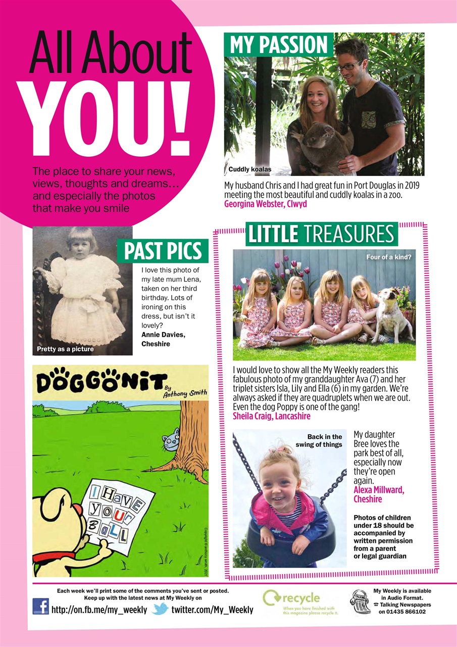 My Weekly Preview Pages