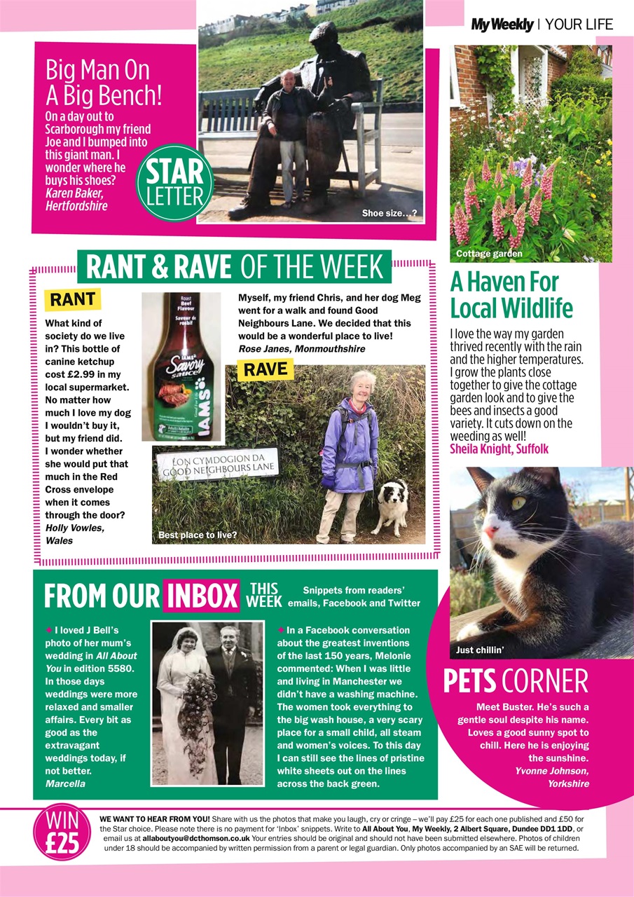 My Weekly Preview Pages