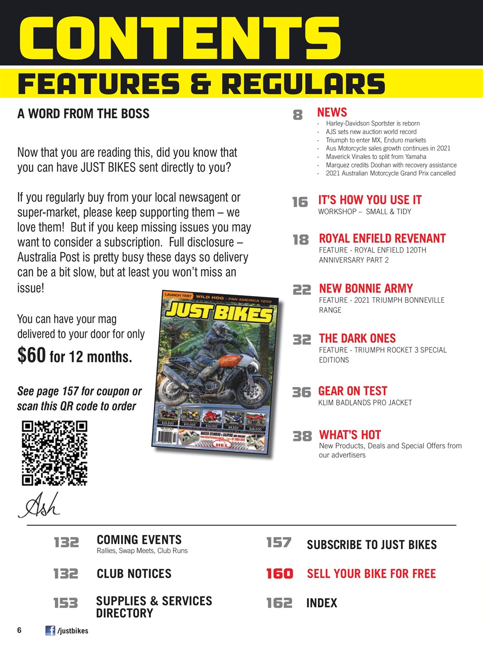 JUST BIKES Preview Pages