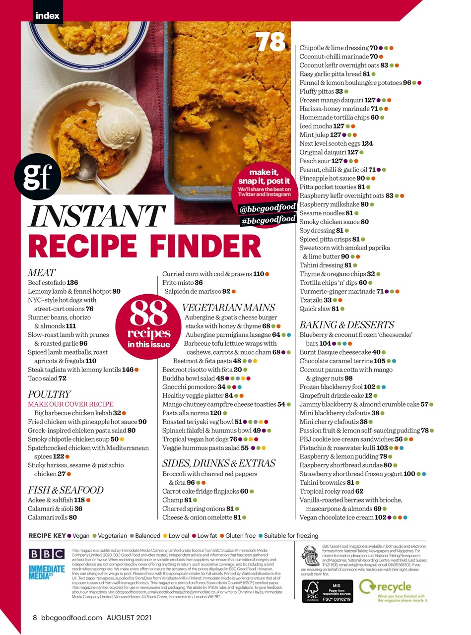 Good Food Magazine Preview Pages