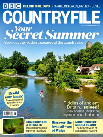 BBC Countryfile Magazine issue Aug-21
