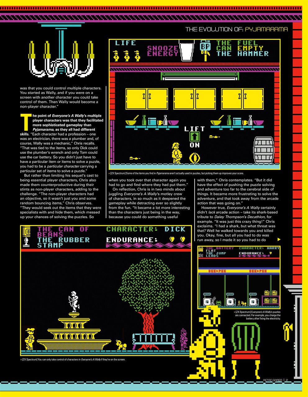 Retro Gamer Preview Pages