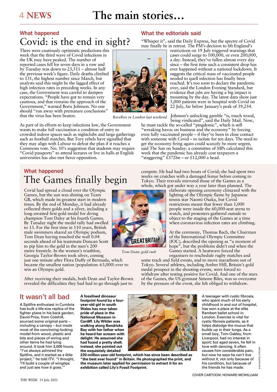 The Week Preview Pages