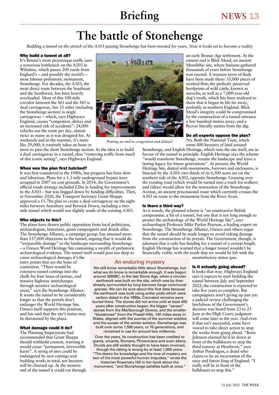 The Week Preview Pages