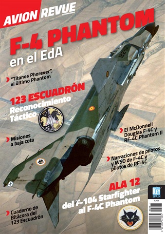 Avion Revue Internacional issue F-4 Phantom en el Ejército del Aire