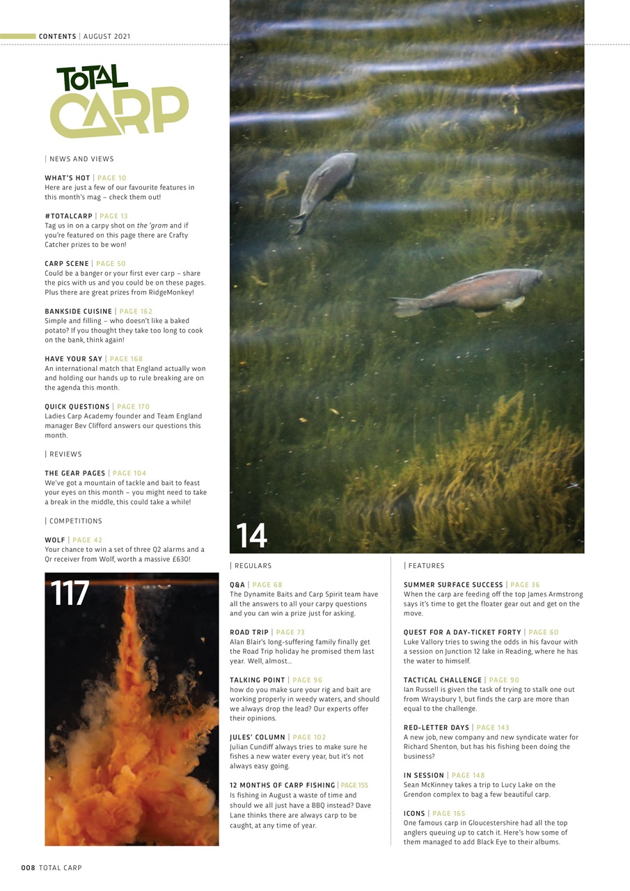 Total Carp Preview Pages