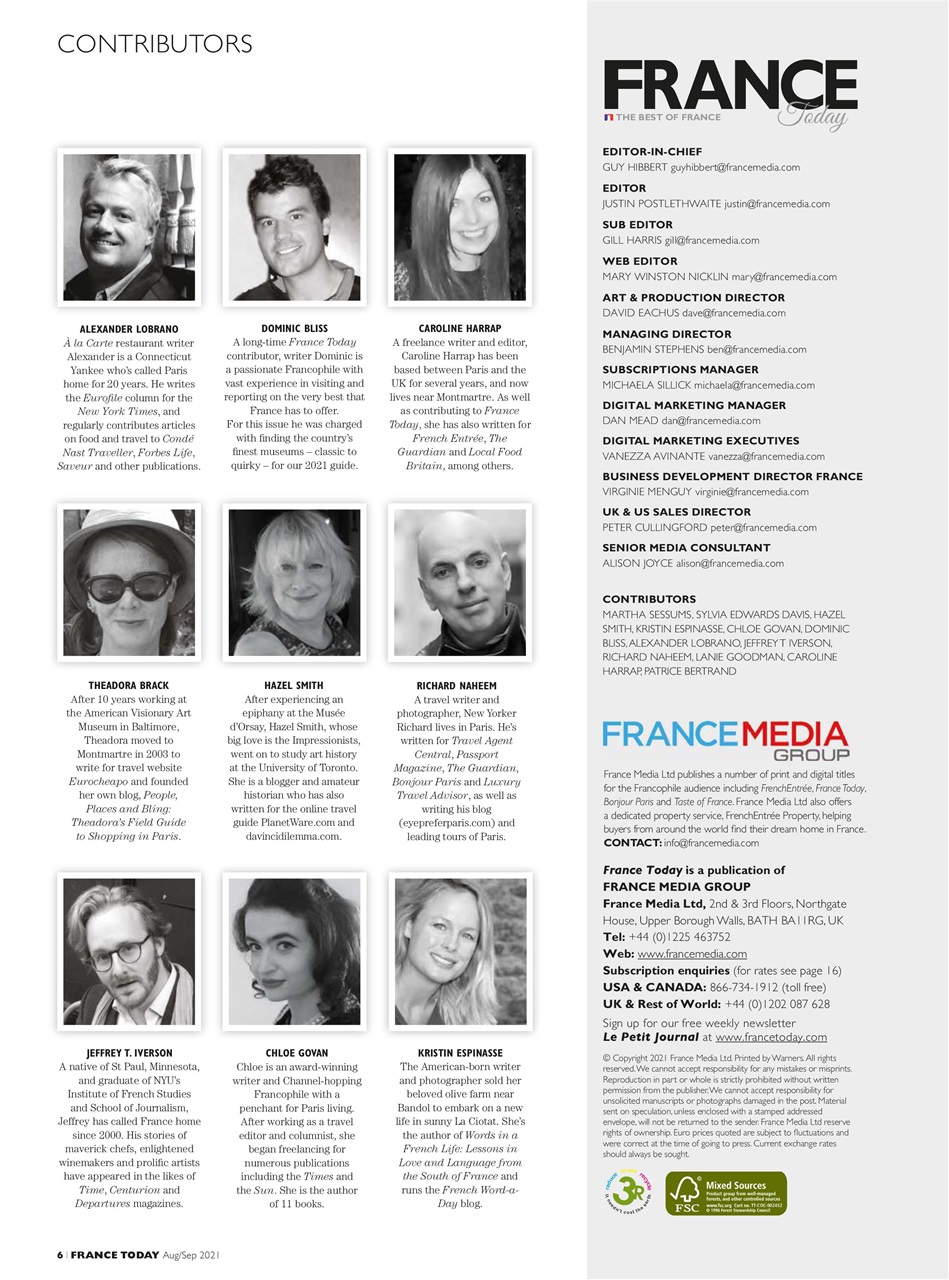 France Today Preview Pages