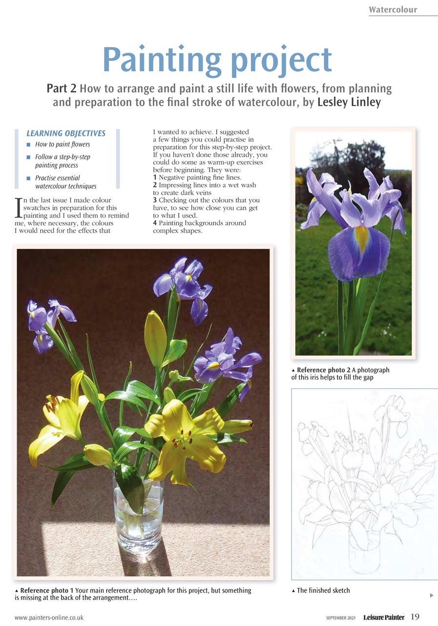 Leisure Painter & The Artist Preview Pages