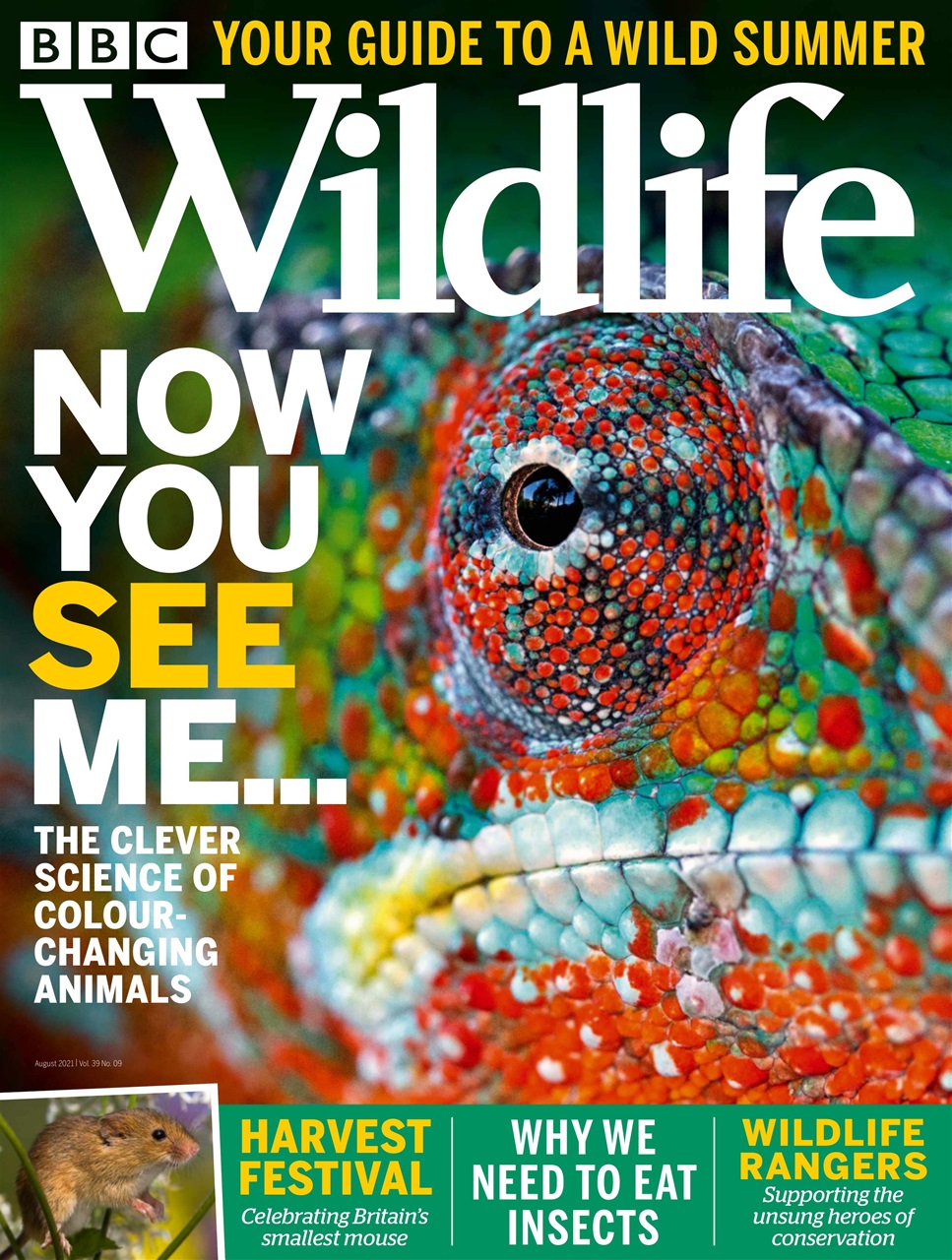 BBC Wildlife Magazine Preview Pages