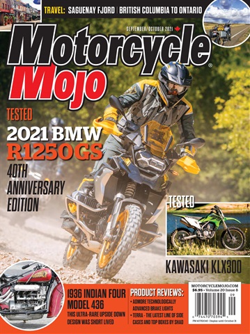 Motorcycle Mojo issue Sept/Oct 2021