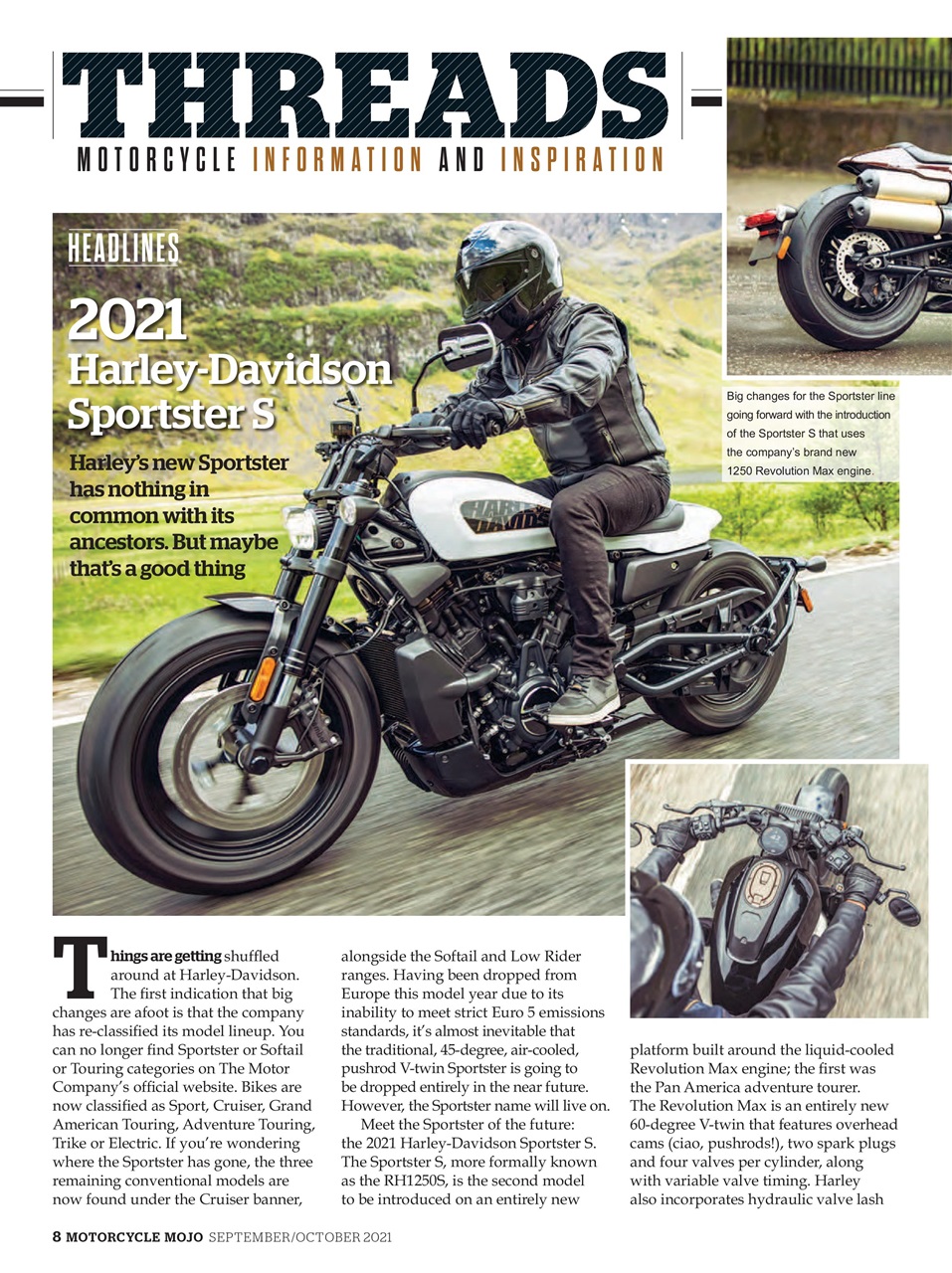 Motorcycle Mojo Preview Pages
