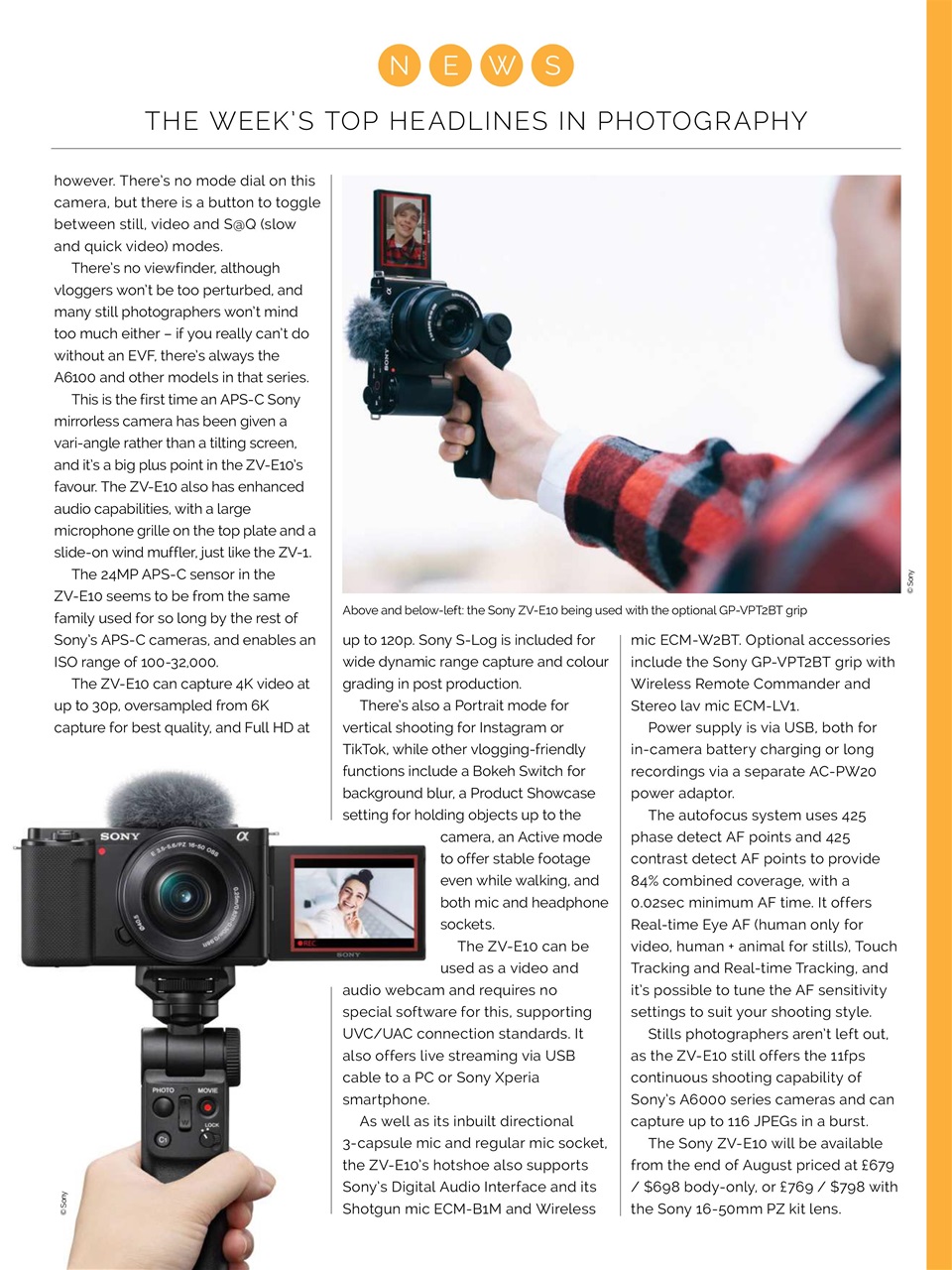 Photography Week Preview Pages