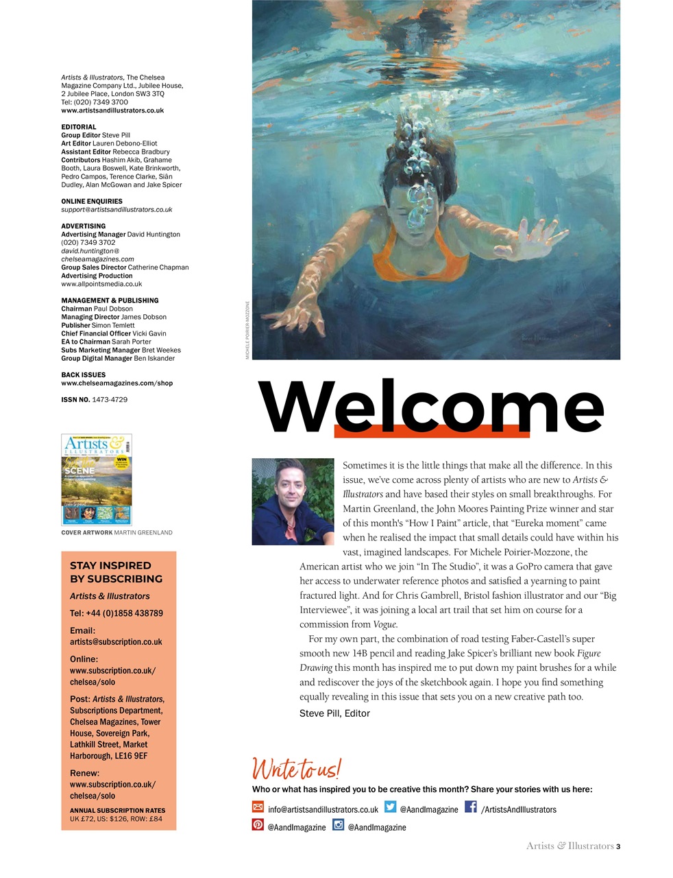 Artists & Illustrators Preview Pages