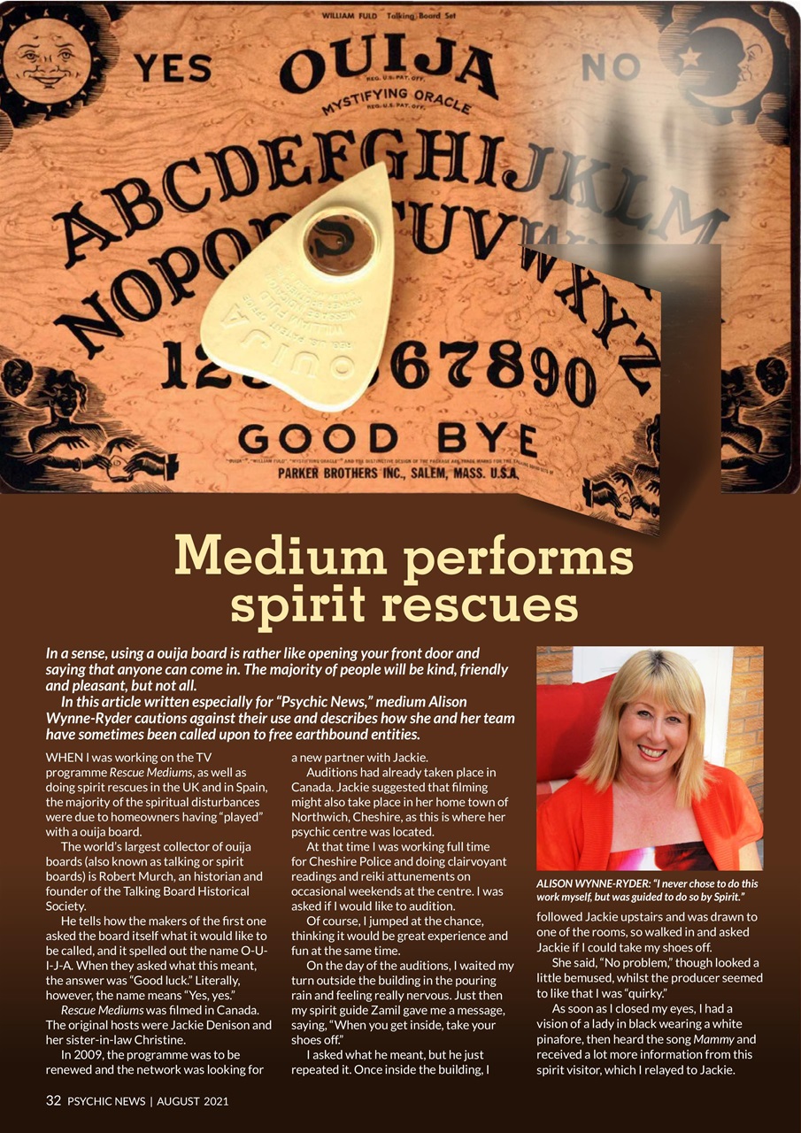 Psychic News Preview Pages