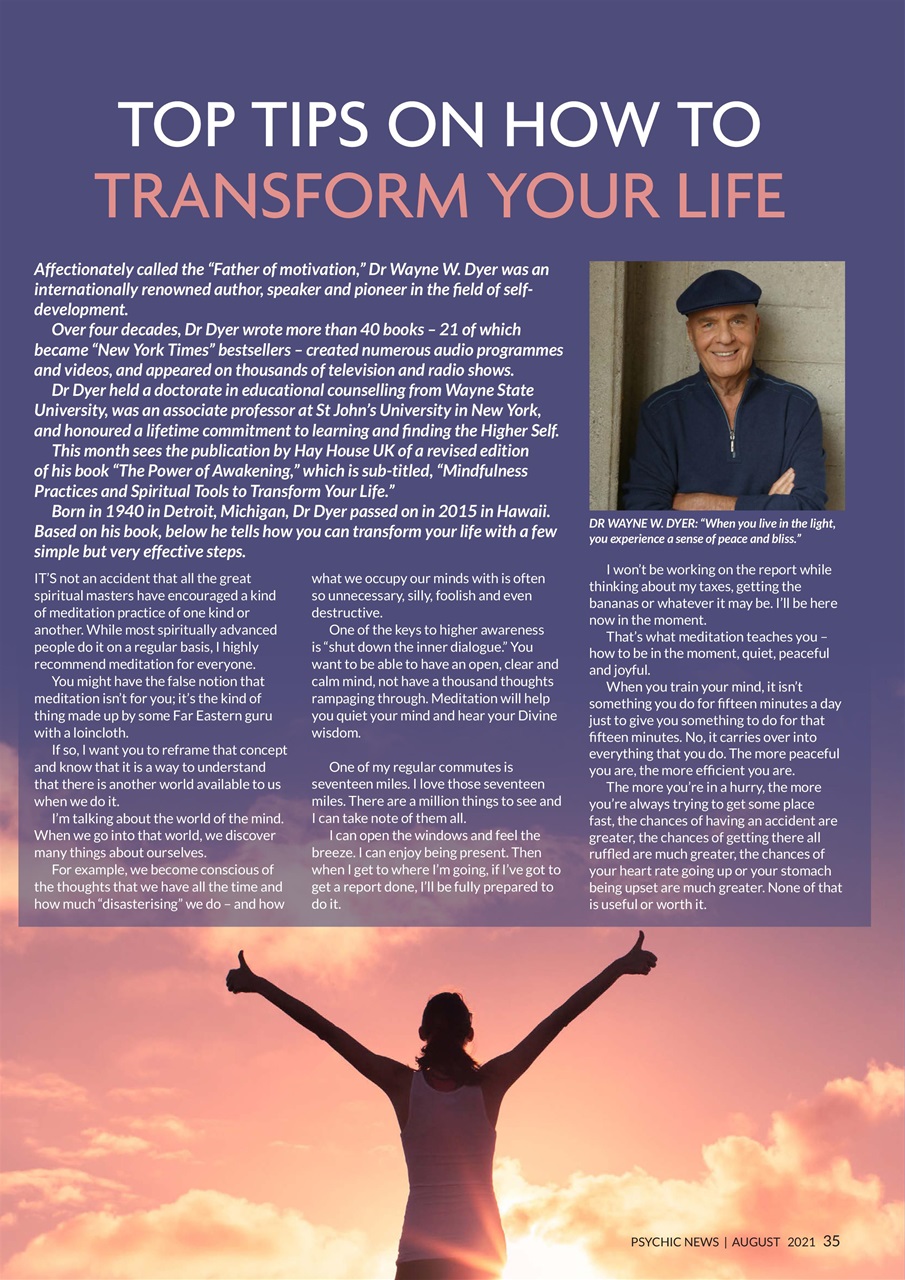 Psychic News Preview Pages