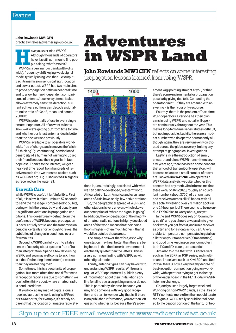 Practical Wireless Preview Pages