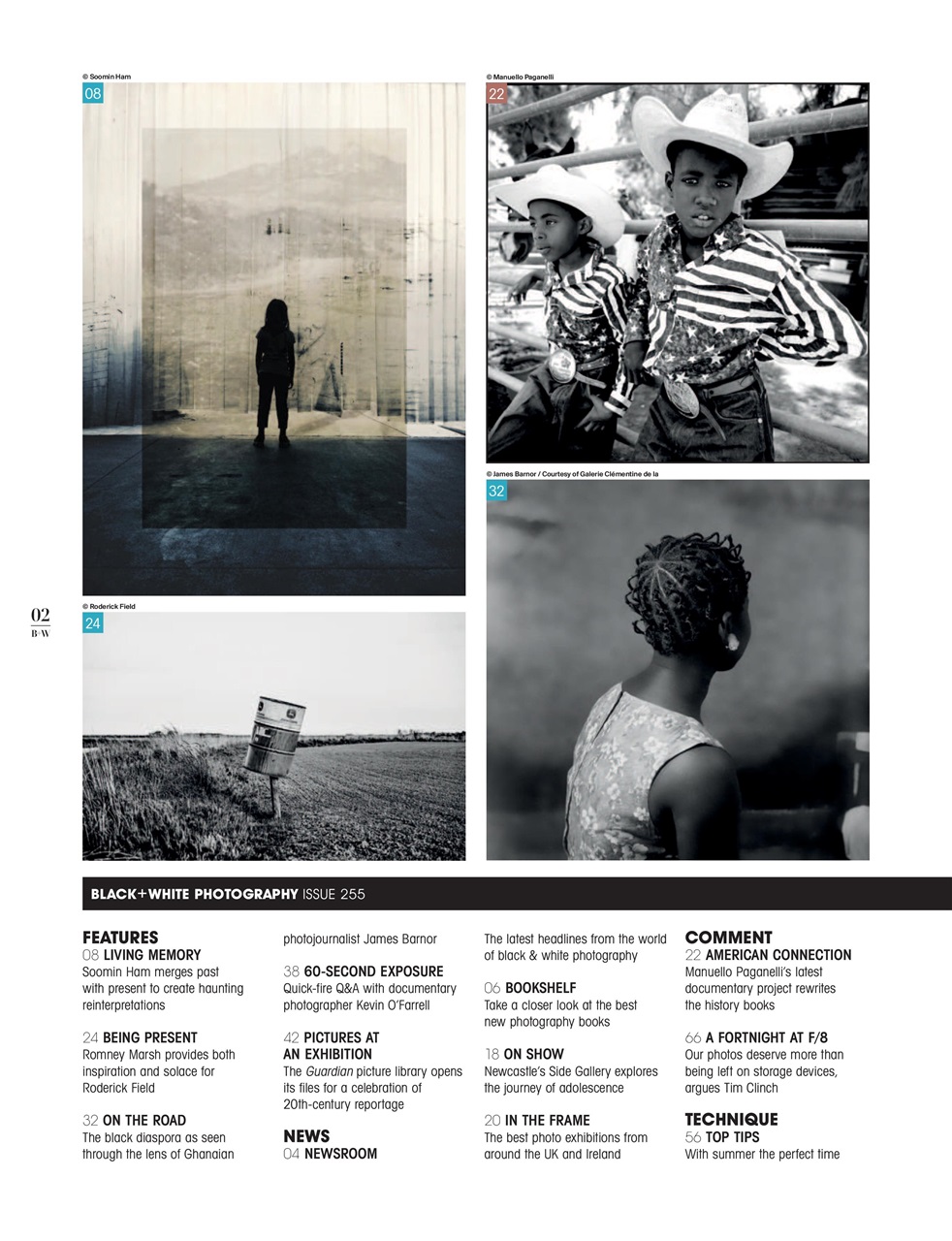 Black+White Photography Preview Pages