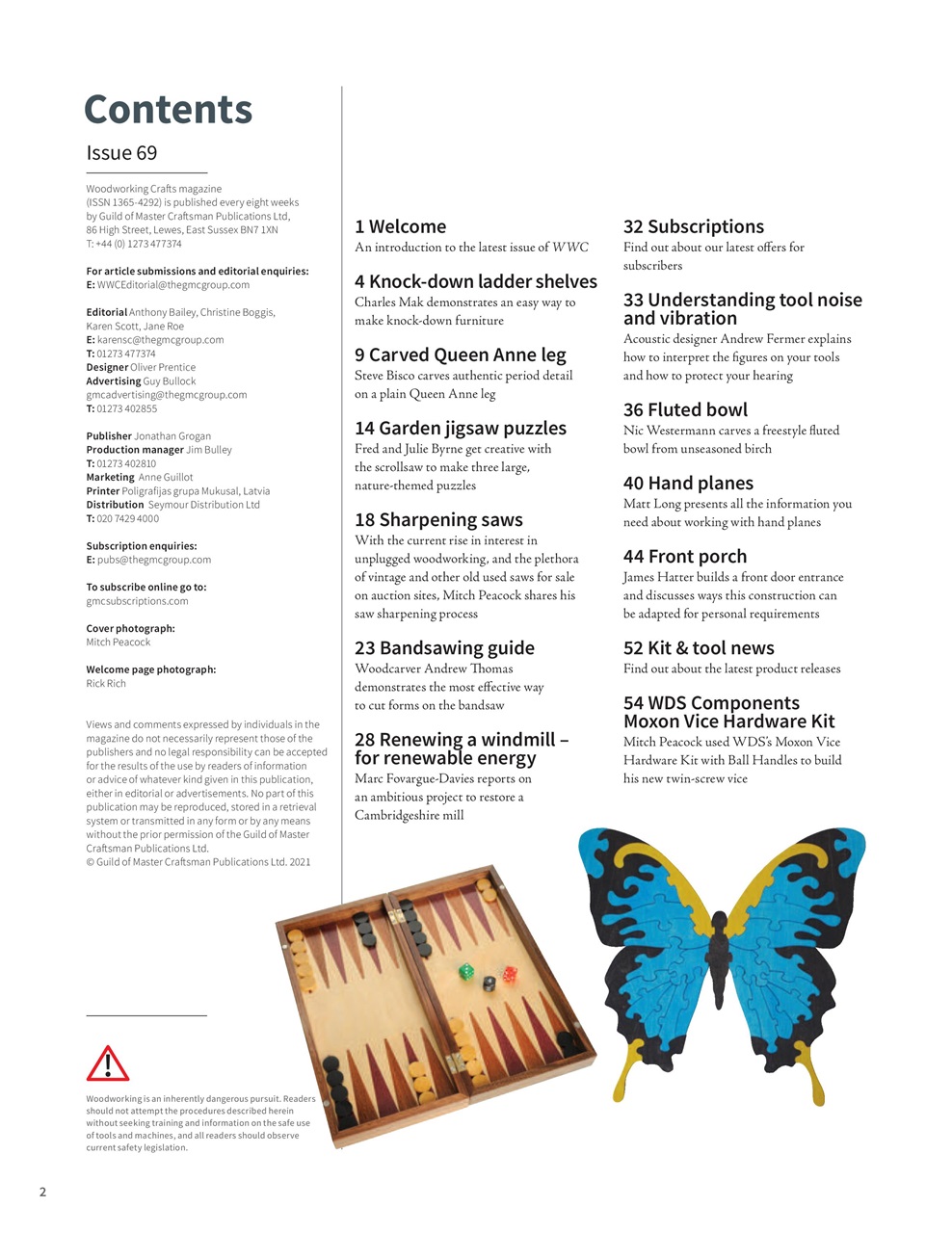 Woodworking Crafts Magazine Preview Pages