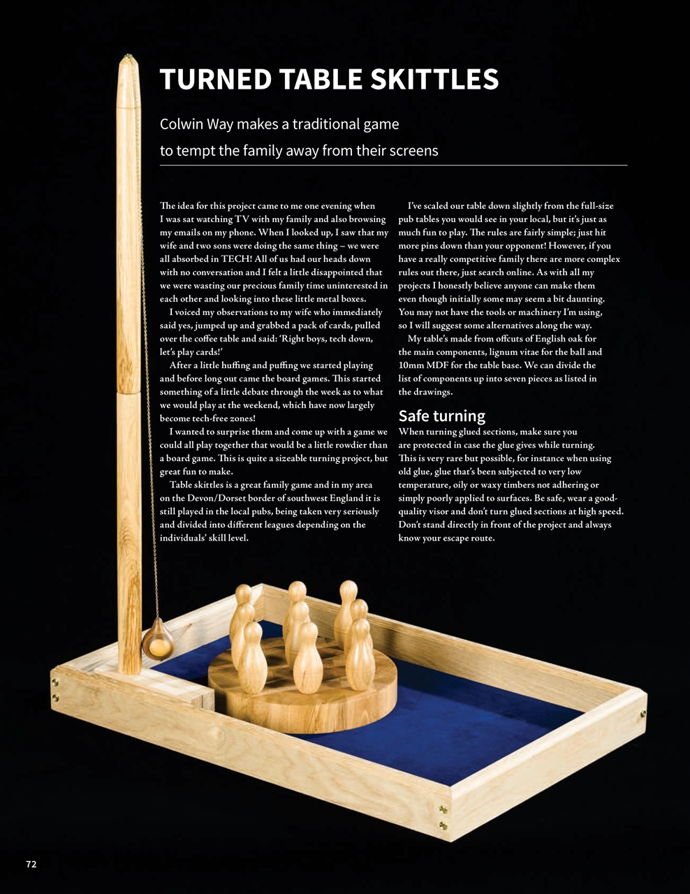 Woodworking Crafts Magazine Preview Pages