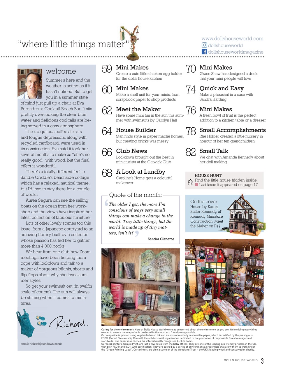 Dolls House World Preview Pages