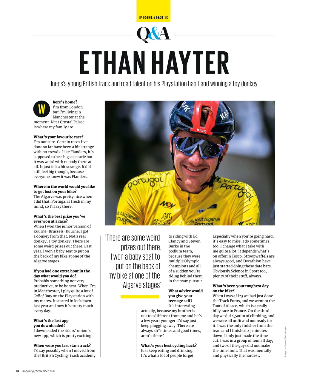 Procycling Preview Pages