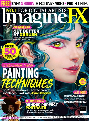 ImagineFX issue October 2021