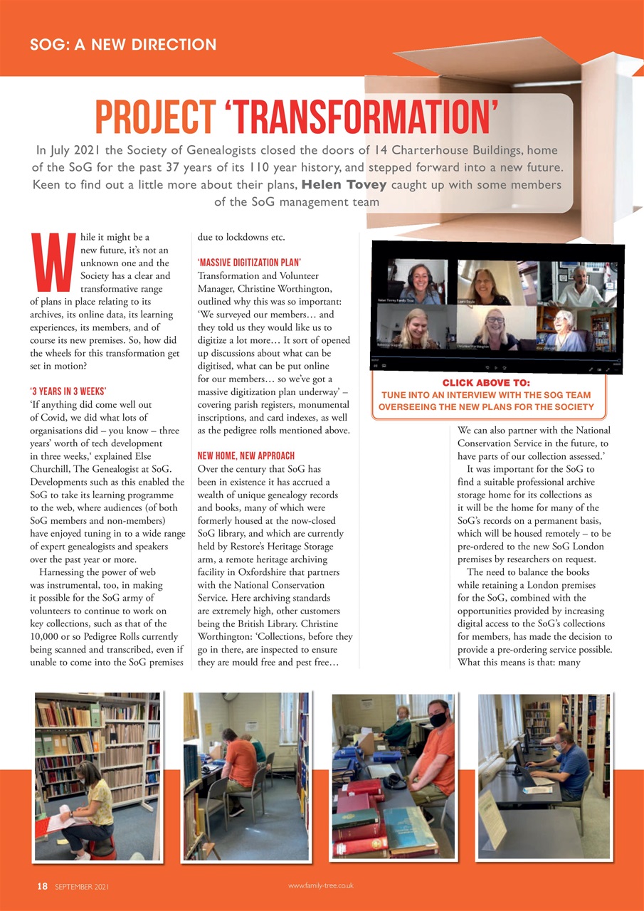 Family Tree Preview Pages