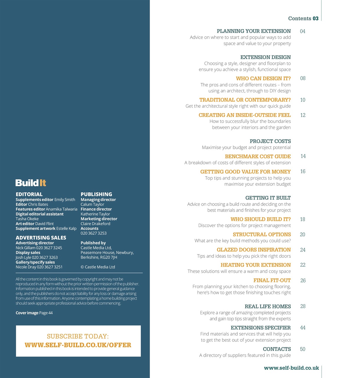 Build It Preview Pages